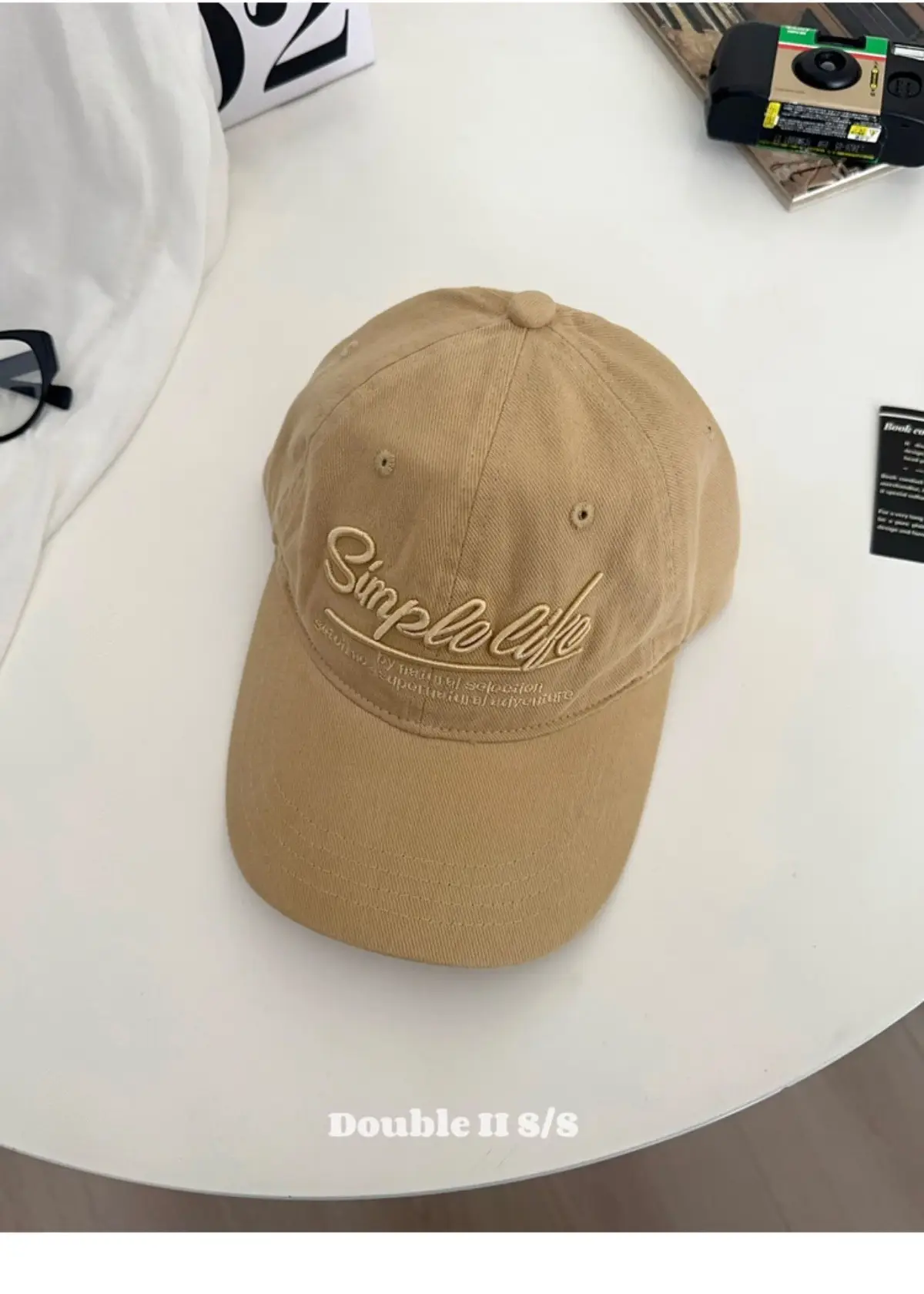 Double I I Retro Letter Embroidery Baseball Cap for Women — feature 31