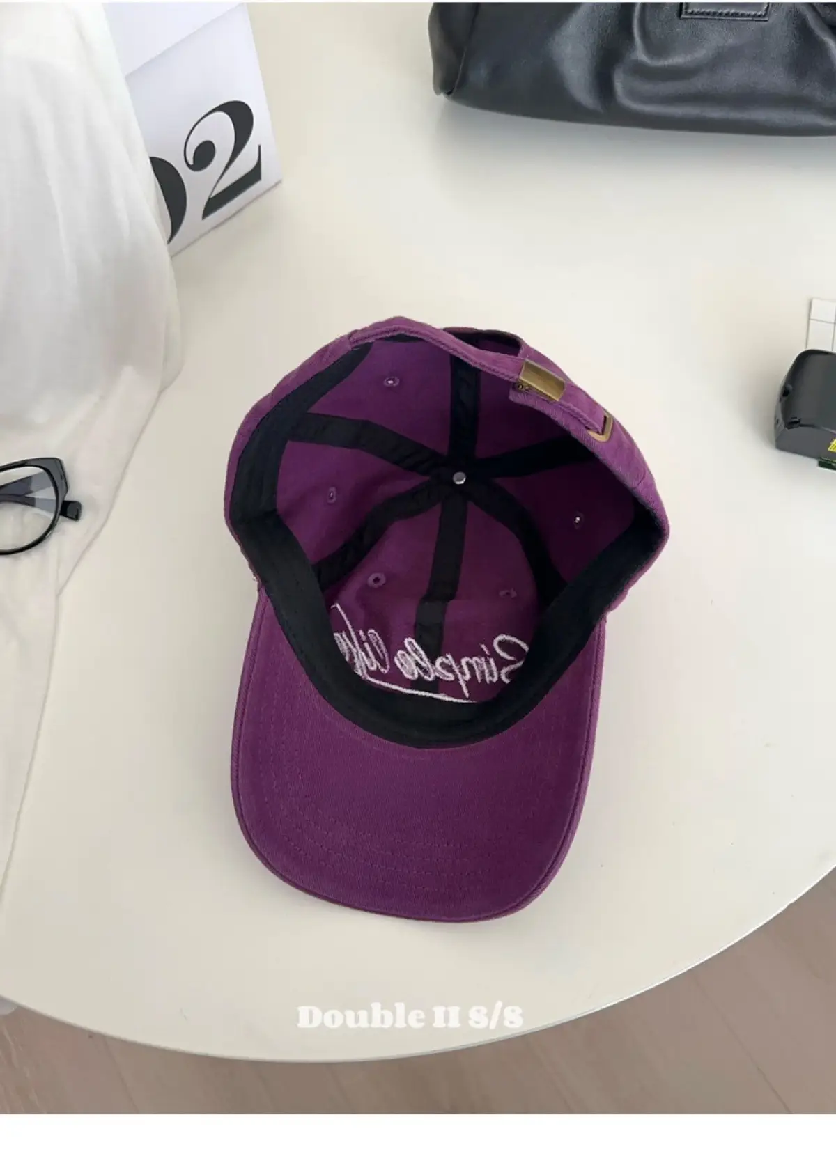 Double I I Retro Letter Embroidery Baseball Cap for Women — feature 33