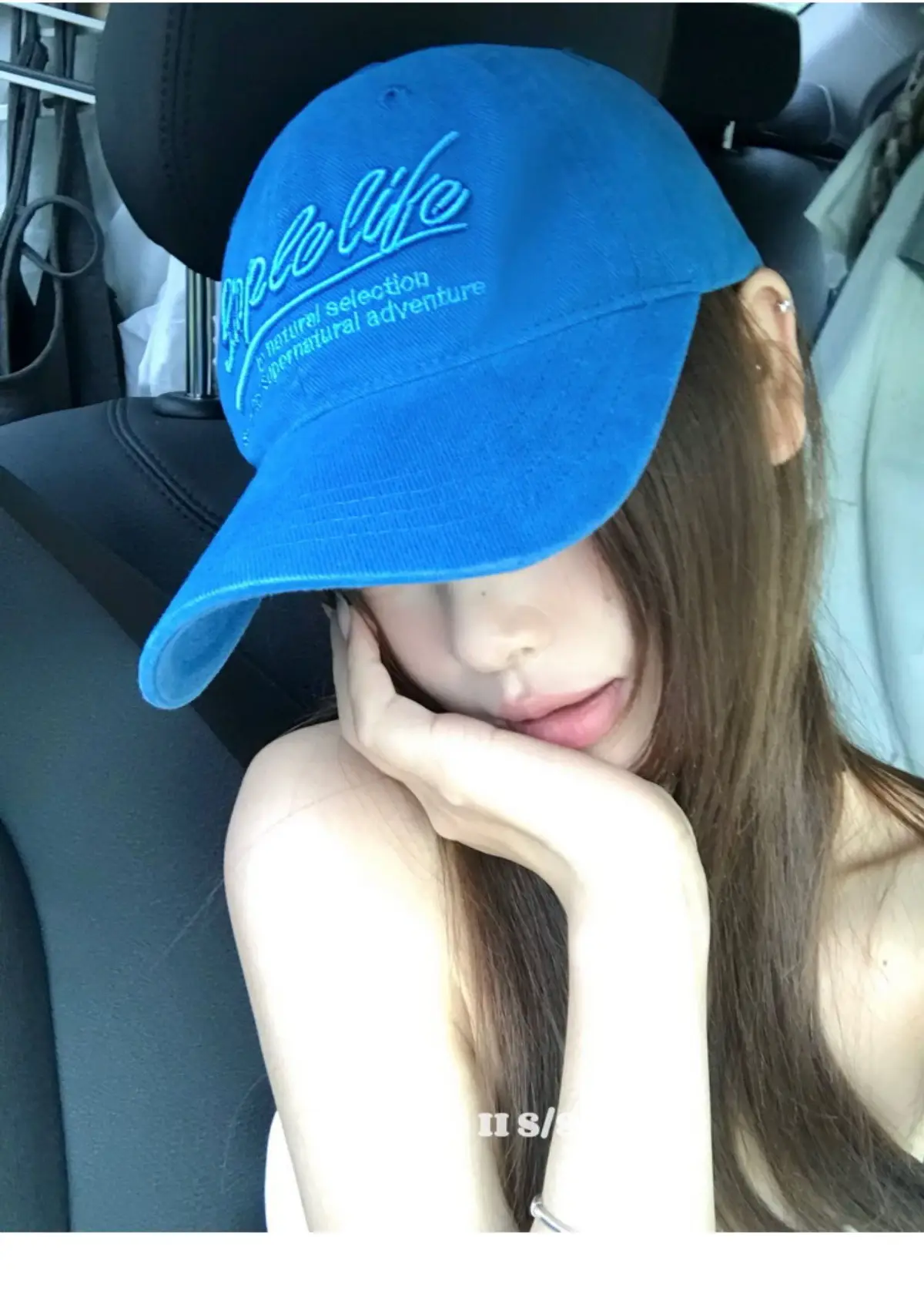 Double I I Retro Letter Embroidery Baseball Cap for Women — feature 4