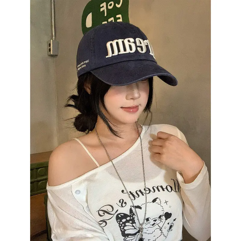 Women Dream Cap with Wide Brim and Enlarged Design - Image 3