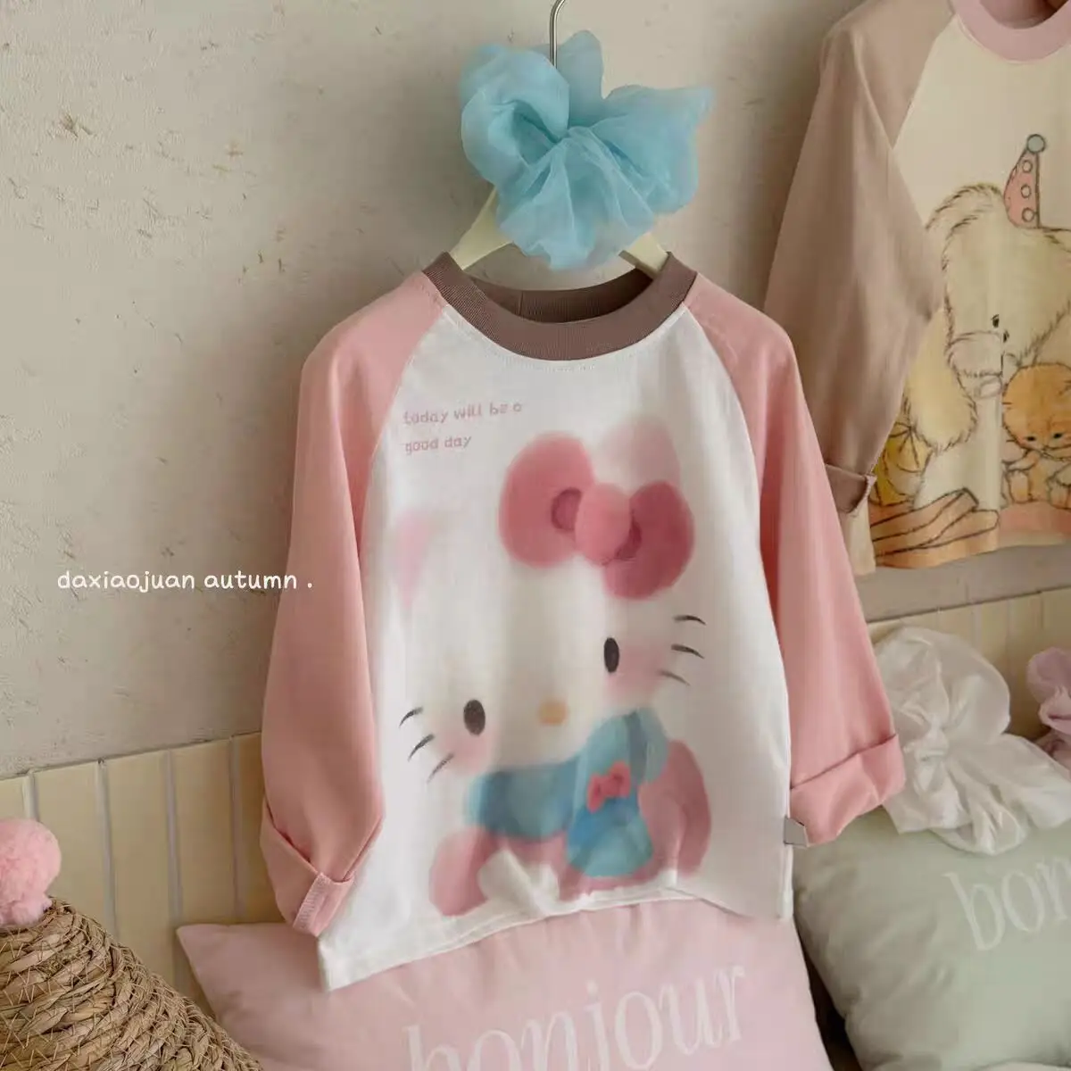 Tianxiaosi Girls Pink Long Sleeve T-Shirt 2025 — feature 9