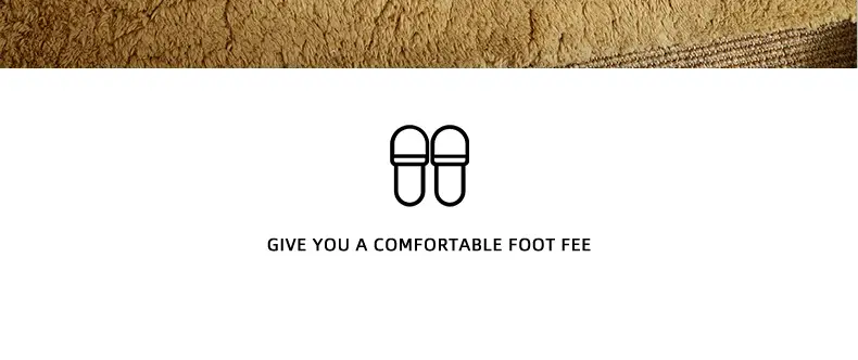 Warm Plush Slippers for Women Brown Comfortable Home — feature 20