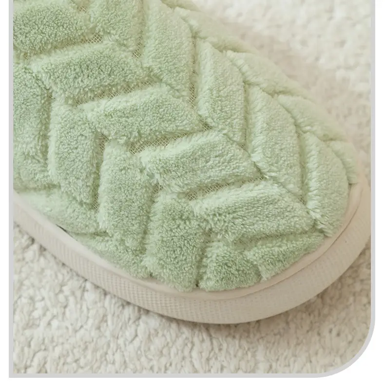Warm Furry Slippers for Women & Men, Non-Slip Thick Sole — feature 12