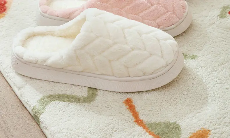 Warm Furry Slippers for Women & Men, Non-Slip Thick Sole — feature 27