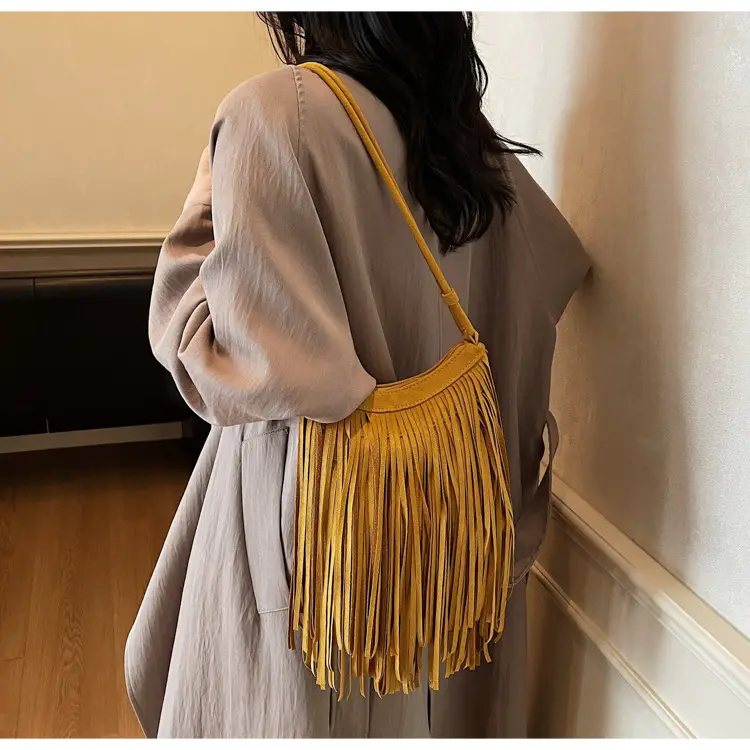 Autumn Tassel Crossbody Bag Women Brown 2025 — feature 11