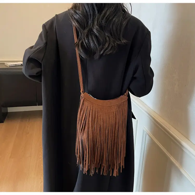 Autumn Tassel Crossbody Bag Women Brown 2025 — feature 16