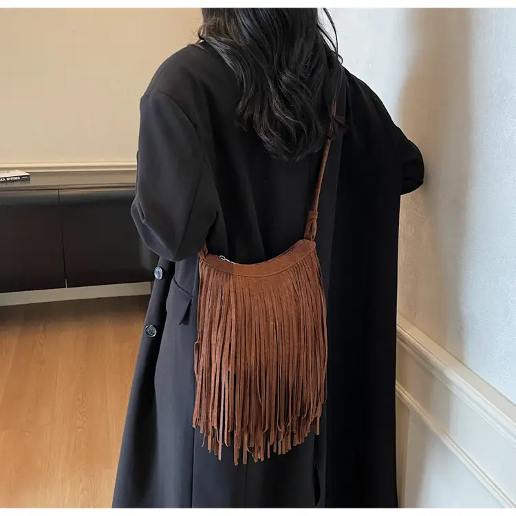 Autumn Tassel Crossbody Bag Women Brown 2025 — feature 18