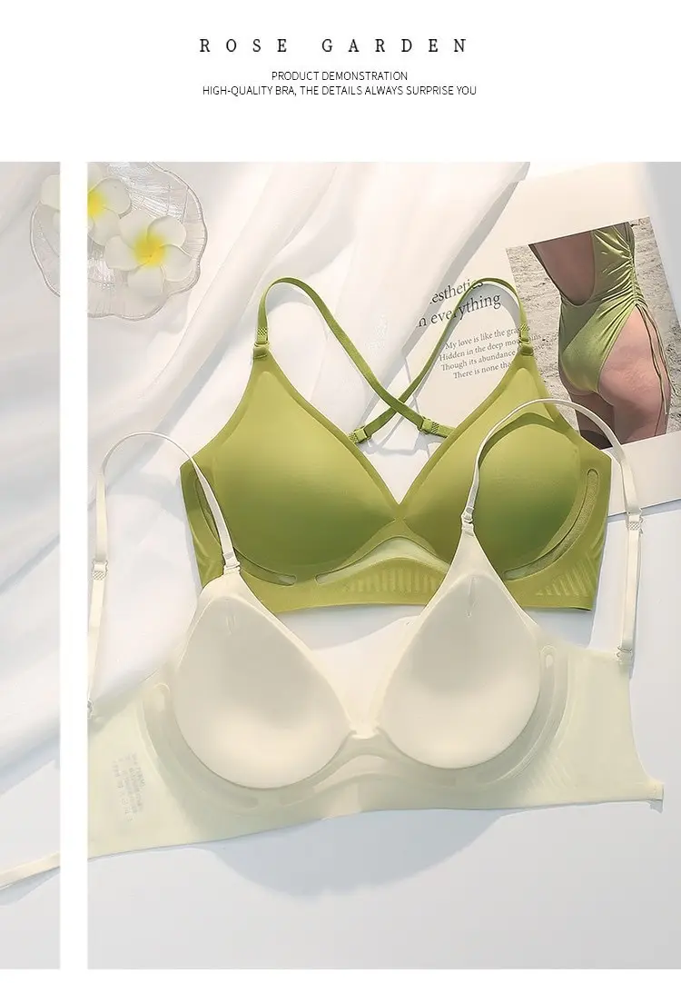 Nude Big U Beautiful Back Jelly Seamless Intimates for Women with Multiple Ways to Wear Cut Out Backless Comfortable Breathable Wire-Free Bra — feature 18