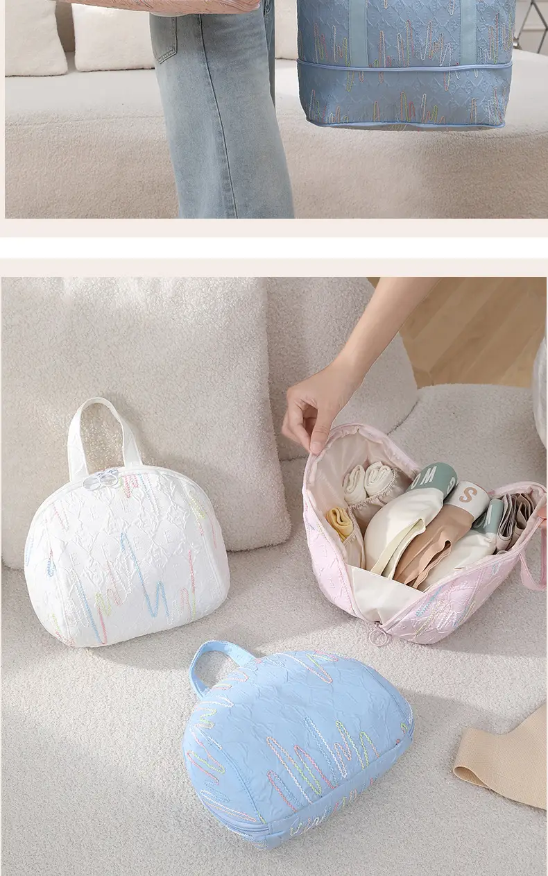 2025 New Summer Thickened Travel Bag Blue Pink — feature 20