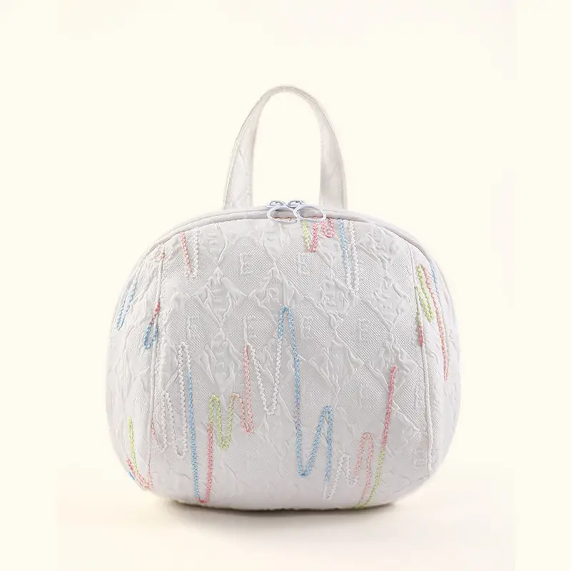 2025 New Summer Thickened Travel Bag Blue Pink - Image 7