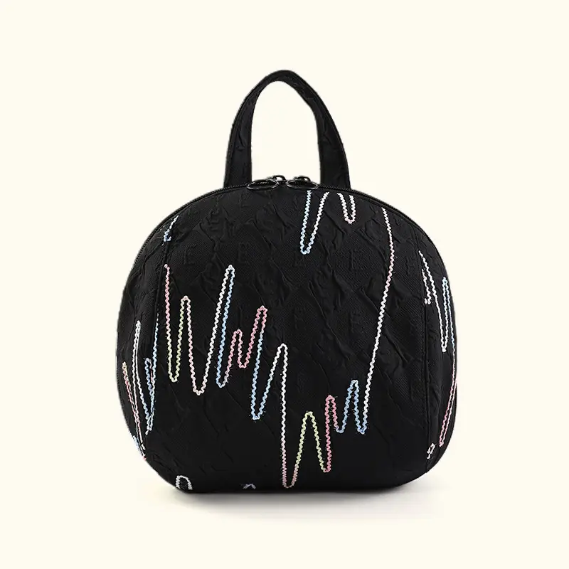 2025 New Summer Thickened Travel Bag Blue Pink - Image 6