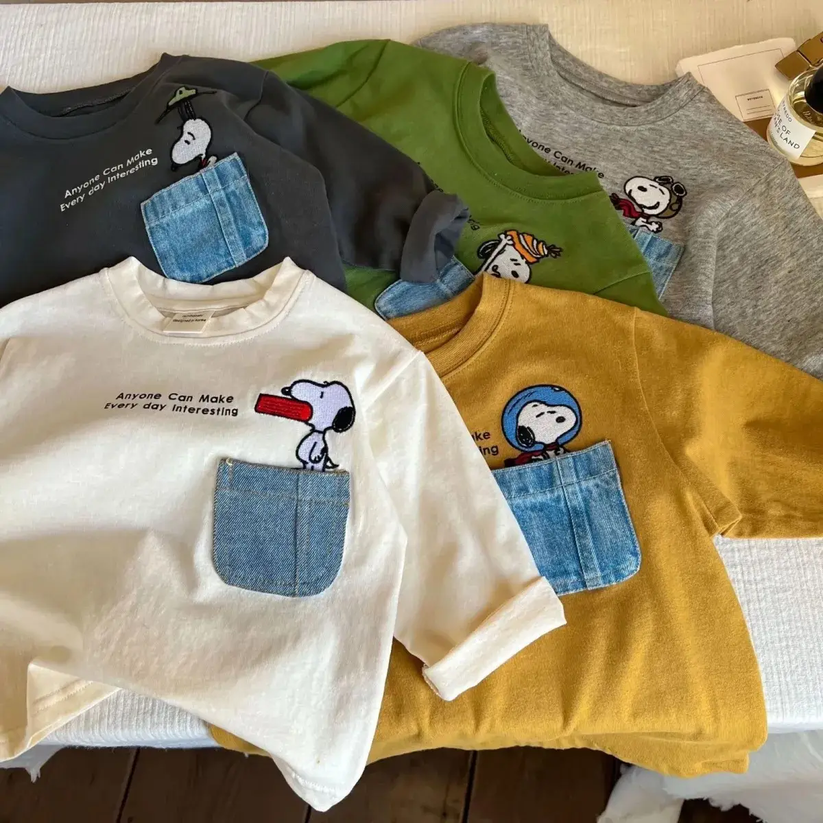 2025 Kids T-Shirt Bottom Set Korean Cartoon Loose Fit — feature 14
