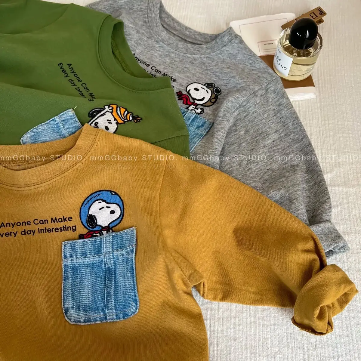 2025 Kids T-Shirt Bottom Set Korean Cartoon Loose Fit — feature 4