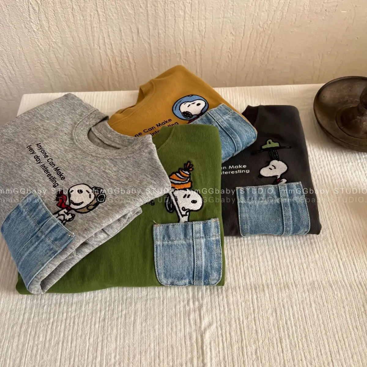 2025 Kids T-Shirt Bottom Set Korean Cartoon Loose Fit — feature 5