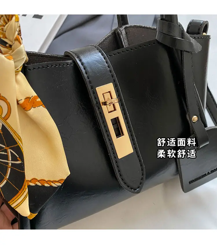 2025 Brown Leather Bucket Bag for Women — feature 5