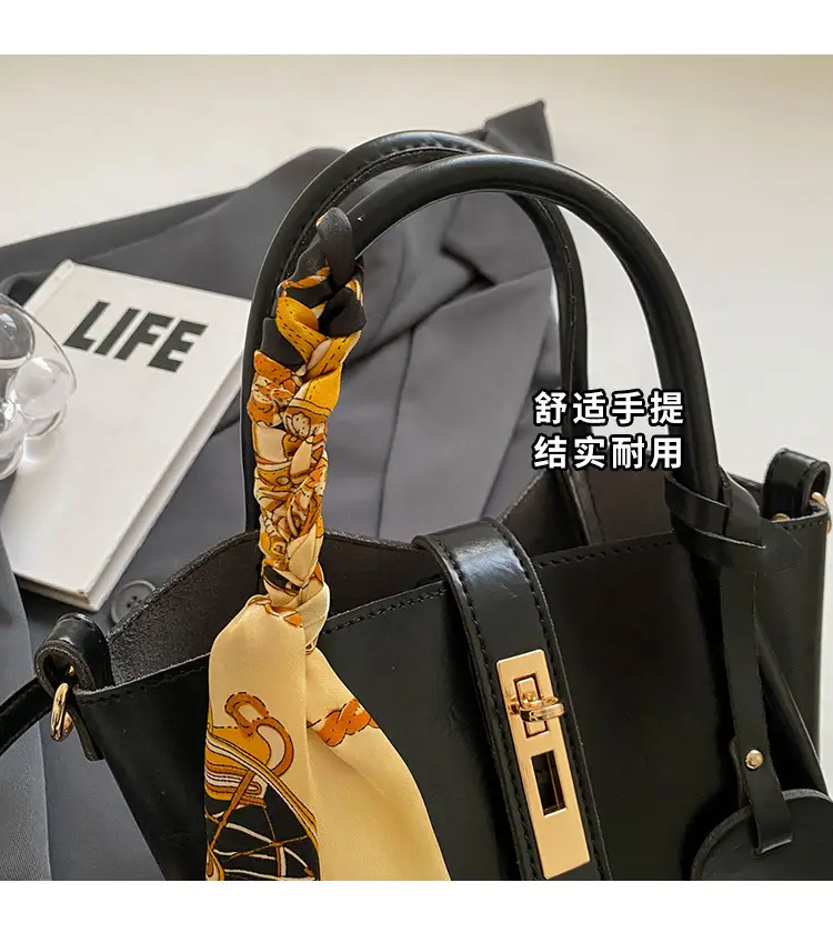 2025 Brown Leather Bucket Bag for Women — feature 6