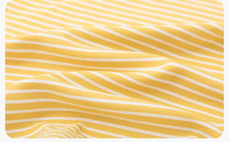 Girls Winter Base T-Shirt Striped Long Sleeve Top — feature 34