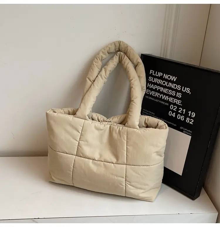 Black Quilted Women's Shoulder Bag 2025 New Style — feature 19