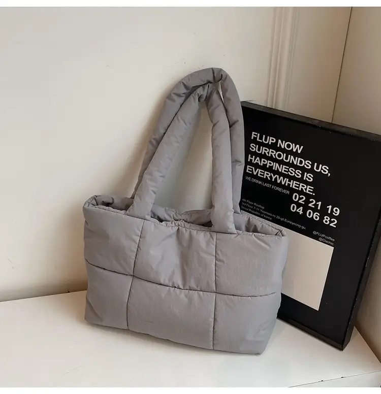 Black Quilted Women's Shoulder Bag 2025 New Style — feature 20