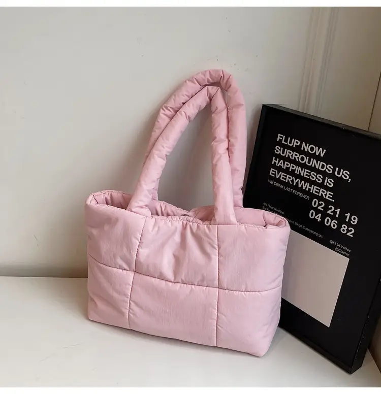 Black Quilted Women's Shoulder Bag 2025 New Style — feature 22