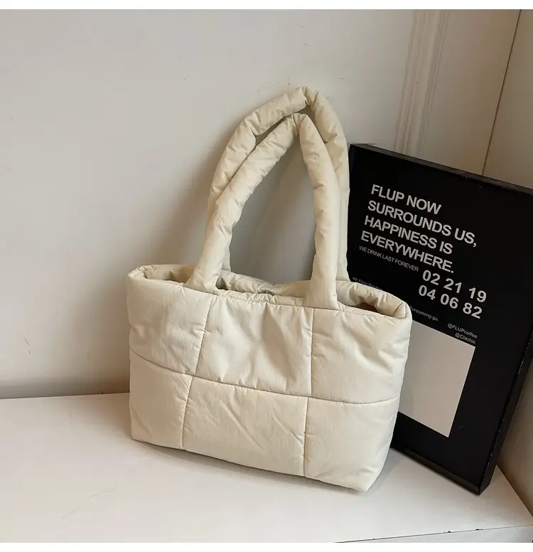 Black Quilted Women's Shoulder Bag 2025 New Style — feature 23