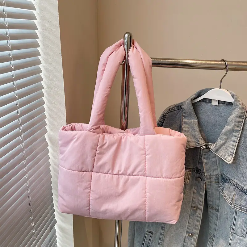 Black Quilted Women's Shoulder Bag 2025 New Style