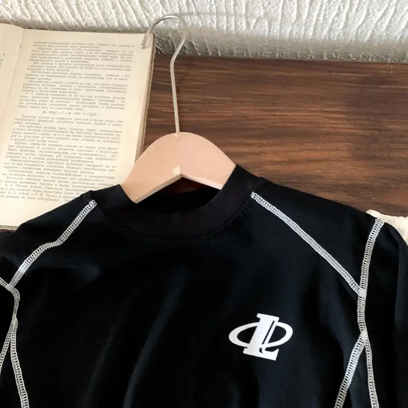 Black Long Sleeve Cycling Top for Girls 2025 - Image 3