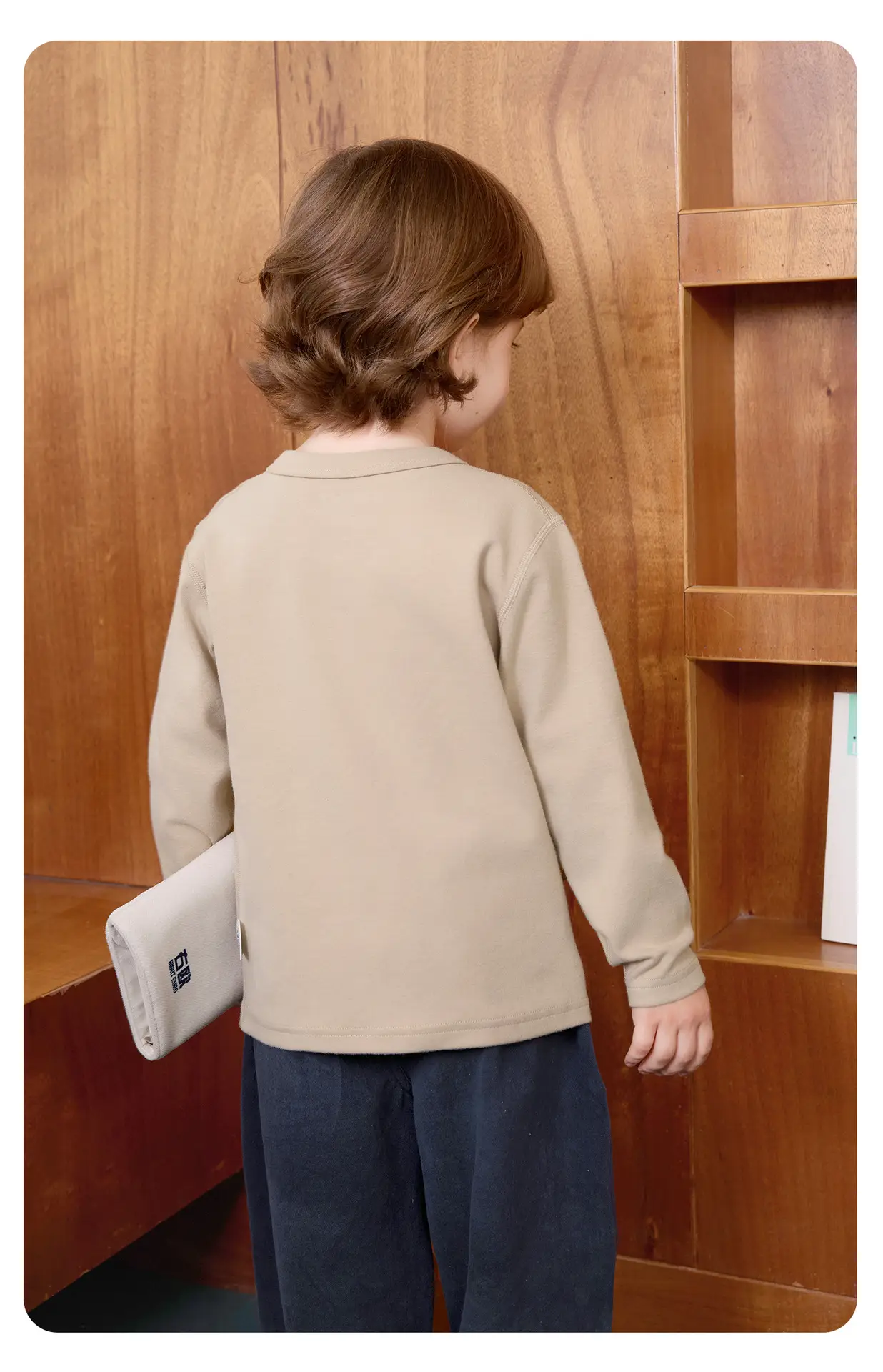 Right European Boys' Grey Long Sleeve T-Shirt 2025 — feature 21