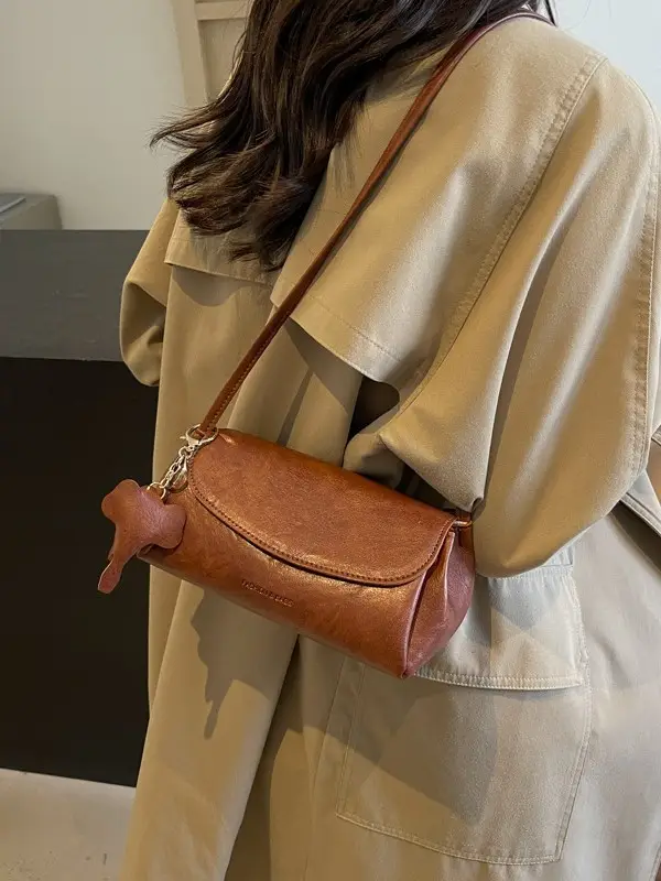 Brown Leather Crossbody Bag for Women 2026 - Image 8