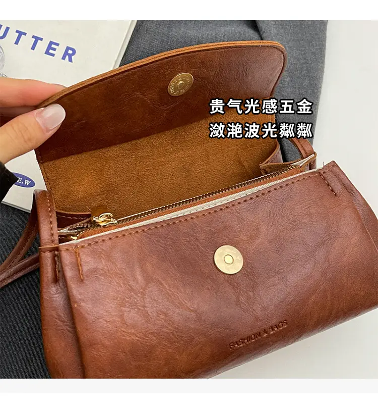 Brown Leather Crossbody Bag for Women 2026 — feature 4