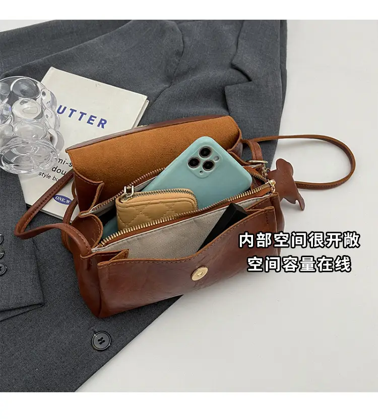 Brown Leather Crossbody Bag for Women 2026 — feature 8