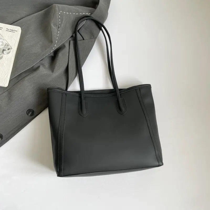 Women's Retro Tan Tote Bag 2025 Summer New Trendy Korean Version - Image 4