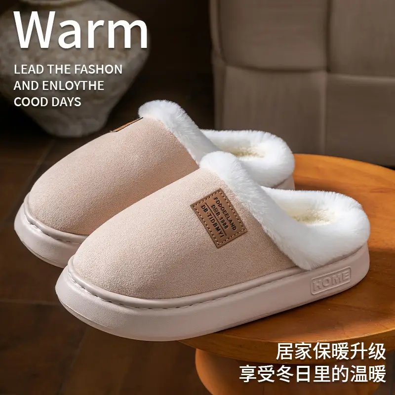 Cotton Warm Slippers Winter Indoor Non-Slip - Image 8