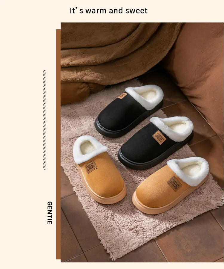 Cotton Warm Slippers Winter Indoor Non-Slip — feature 11