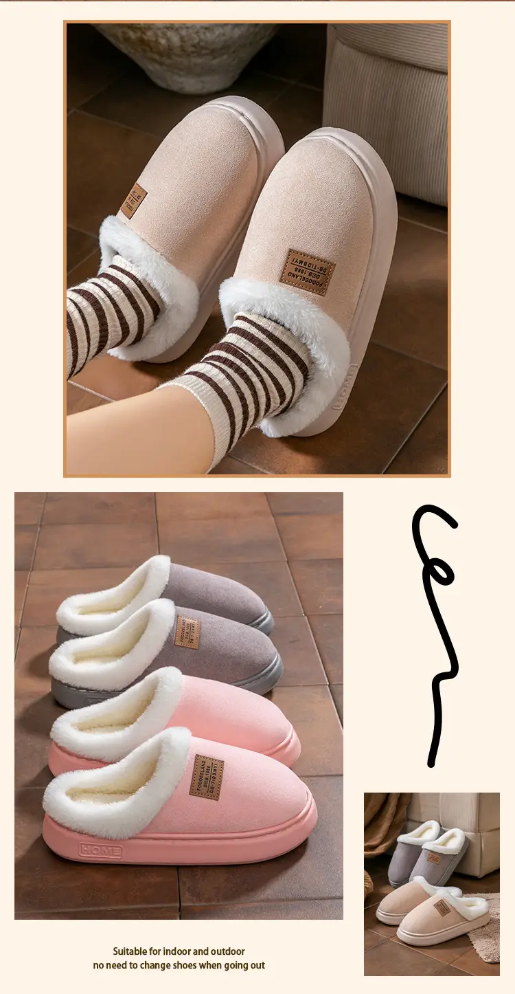 Cotton Warm Slippers Winter Indoor Non-Slip — feature 16