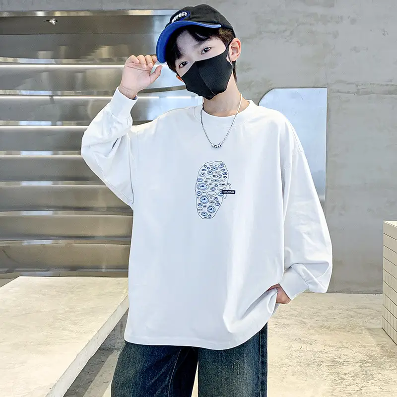 Boys Long Sleeve T-Shirt Navy Blue 2026 - Image 6