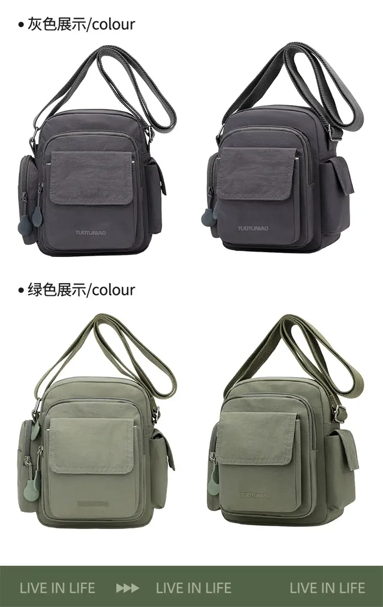 Waterproof Multi-Pocket Commuter Bag 2026 Summer — feature 15