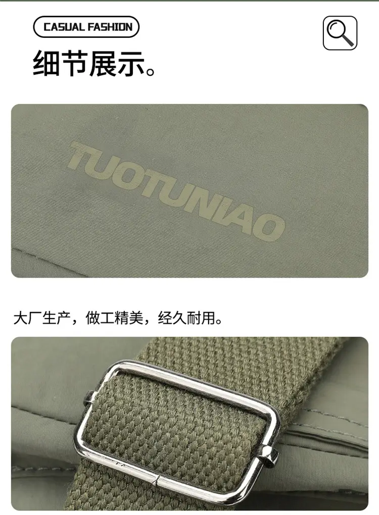 Waterproof Multi-Pocket Commuter Bag 2026 Summer — feature 21
