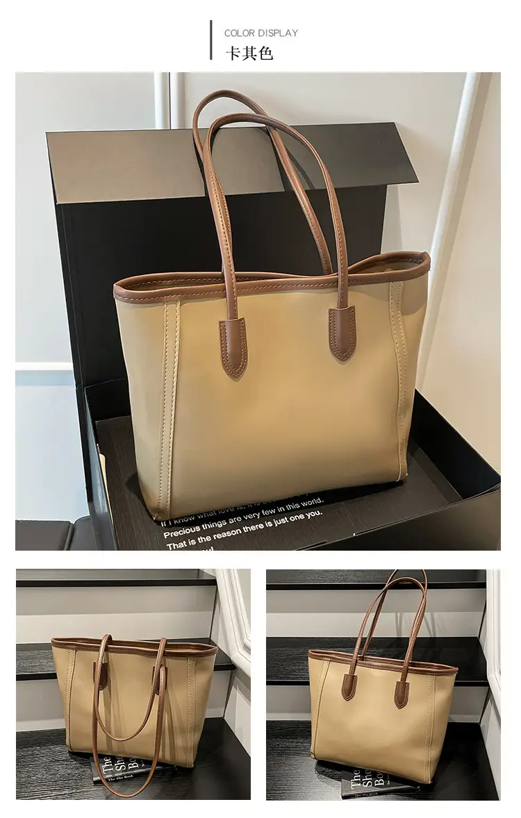 Retro White Korean Style Shoulder Tote Bag 2026 — feature 12