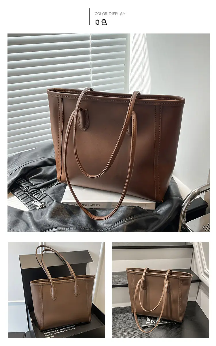 Retro White Korean Style Shoulder Tote Bag 2026 — feature 13