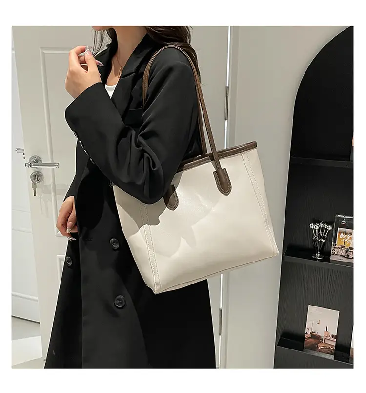 Retro White Korean Style Shoulder Tote Bag 2026 — feature 16