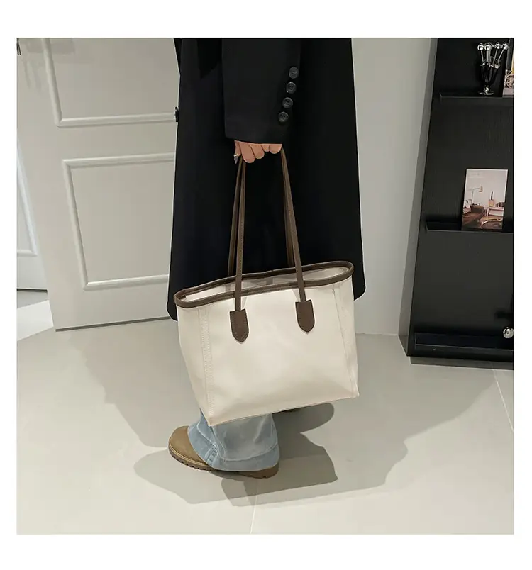 Retro White Korean Style Shoulder Tote Bag 2026 — feature 20