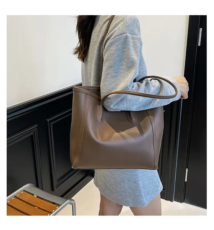 Retro White Korean Style Shoulder Tote Bag 2026 — feature 24