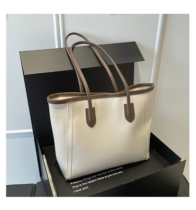 Retro White Korean Style Shoulder Tote Bag 2026 — feature 32