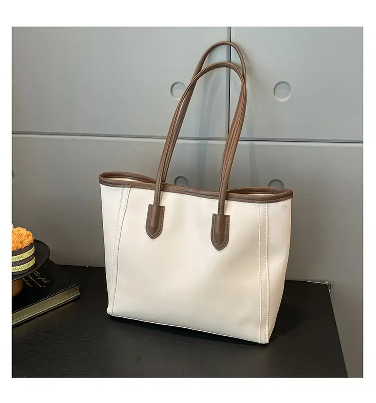 Retro White Korean Style Shoulder Tote Bag 2026 — feature 35