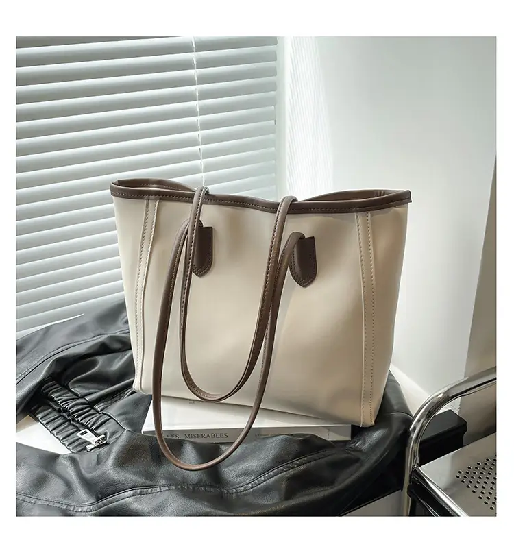 Retro White Korean Style Shoulder Tote Bag 2026 — feature 45