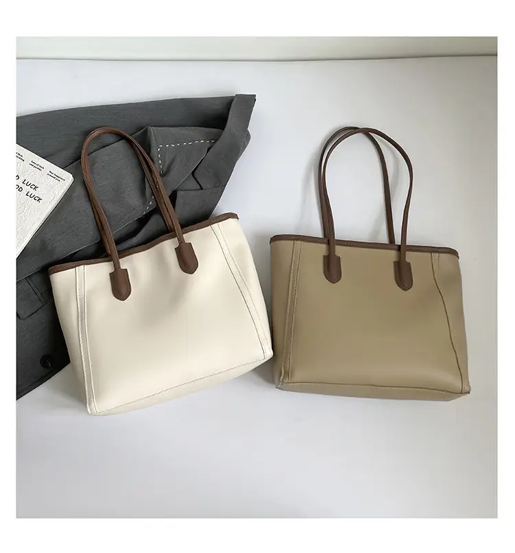 Retro White Korean Style Shoulder Tote Bag 2026 — feature 50