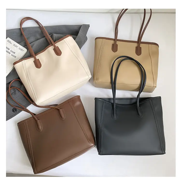 Retro White Korean Style Shoulder Tote Bag 2026 — feature 8