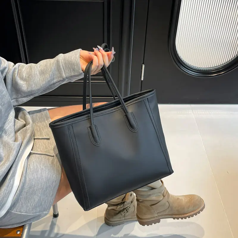 Retro White Korean Style Shoulder Tote Bag 2026 - Image 4