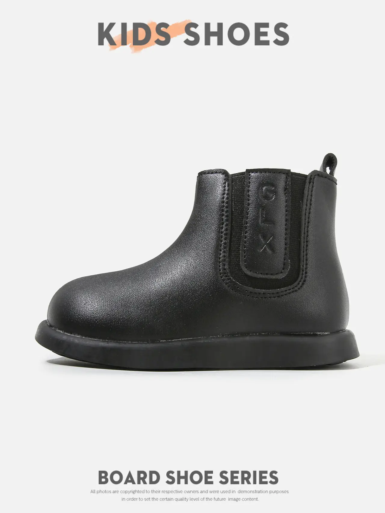 Kids Leather Boots White Small Soft Sole — feature 5